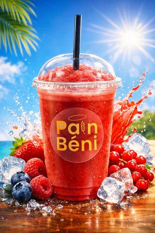 Granita fruits rouges