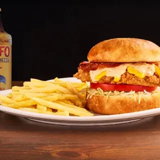 Crunchy Chicken + Raffo Grezza