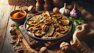 Cả Tím Chiên Sốt