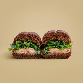 Панини сэндвич с лососем