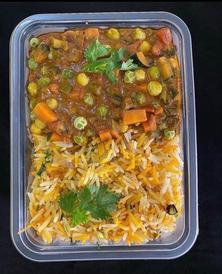 Veggie biryani