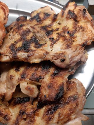 Пилешка пържола от бут
