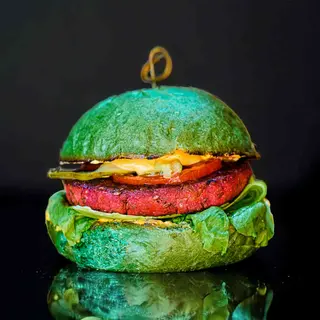 Vegan green beetroot burger®
