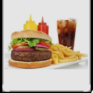 MENU HAMBURGUESA DE TERNERA 