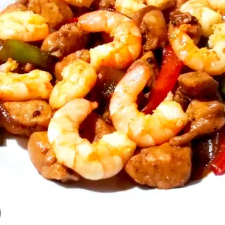Tesoro De Gambas Y Pollo