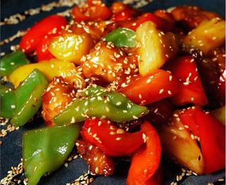 Курица в кисло-сладком соусе