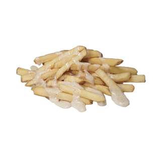 Patatine fritte con cacio e pepe