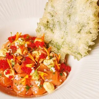 Tartar de salmon 