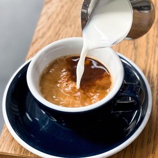 Американо з молоком (150мл)