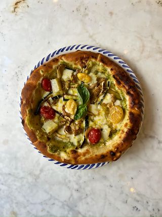Pizza vegetariana