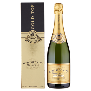 Heidsieck&Co Monopole Gold Top Champagne Brut 750 ml astuccio cartone