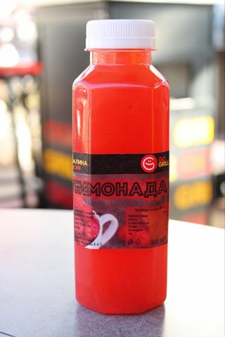 Лимонада с малина и маракуя - 400 мл