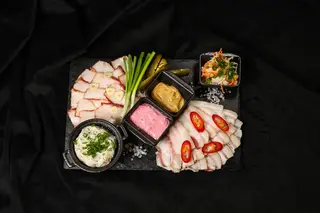 Тарілка українського сала (260/60/60г)
