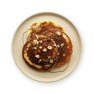 Pancake Nutella Fruits Sec