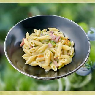 Penne speck e zucchine