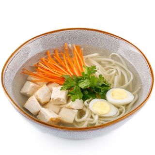 КУРЯЧИЙ СУП З ДОМАШНЬОЮ ЛОКШИНОЮ (400мл)