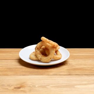 Aros de cebolla frito