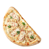 Піца-половинка Куряча з грибами 30 см (270 г)