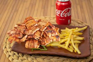 Menu piatto kebab