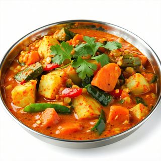 40. Curry De Verduras Mixtas