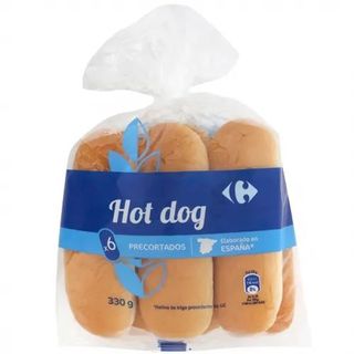 Panecillos Para Perritos Calientes Carrefour 330 Gr.