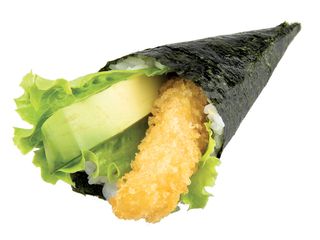 Temaki ebiten avocado