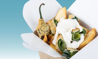 პოტატო შემწვარე ჰალაპენიოთი