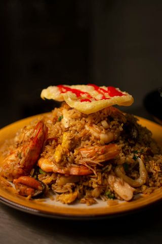 Arroz Chaufa De Mariscos