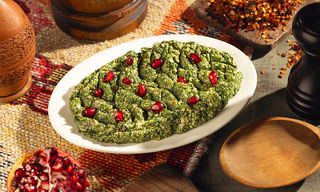 ისპანახის ფხალი ნიგვზით