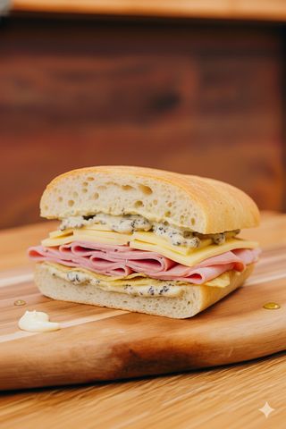 Focaccia Jamón Cocido