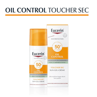 Eucerin Sun Protection Oil Control Gel-crème Spf50+ 50 Ml