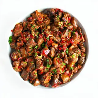 Pepper Goat Meat