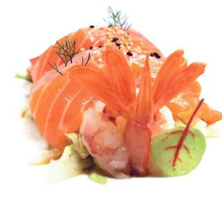 Insalata sashimi misto