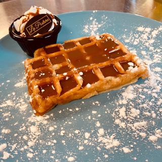 Gofre dulce de leche 