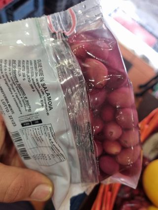 Olive di  gaeta sacchetto 200 g