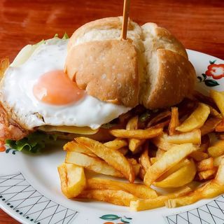 Hamburguesa Egg Bacon