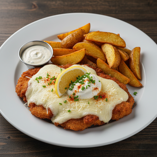 Snitel pusca si cureaua lata (fara garnitura)