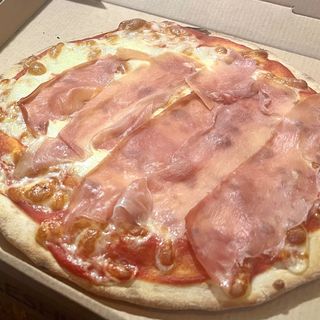 Pizza Jamón y queso mozzarella