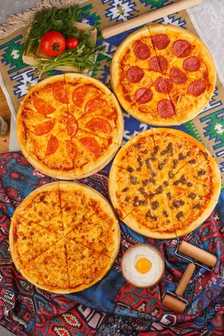 Пицца с курицей