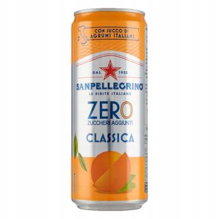 San Pellegrino Aranciata Zero 0,33l puszka