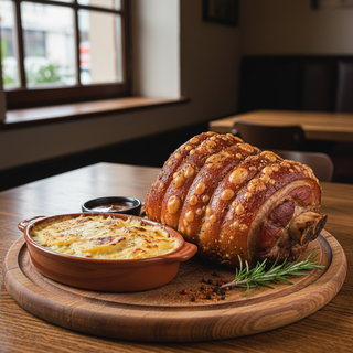 Ciolan Casa Berii cu cartofi gratinati