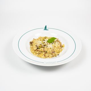 Risotto parma e pistacchio
