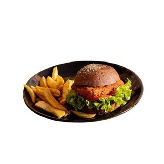 Fry chicken burger