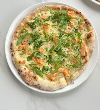Pizza Saumon