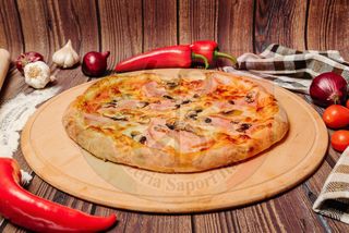  Prosciutto Cotto e Funghi Ø 32cm / 590gr.