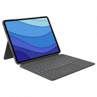 Funda Con Teclado Logitech Combo Touch Gris Para Ipad Pro 12,9''  - 5099206095724