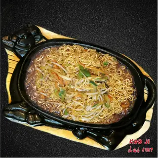 19b  -Noodles orientali ( Noodles istantanei) con verdure alla piastra