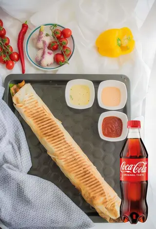 Pita Rollo - Mega + Coca-Cola 0,5l
