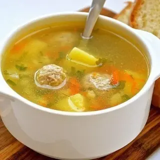 Суп з фрикадельками (300г