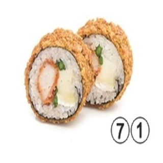 37. ROLL POLLO FRITO CON QUESO 8U